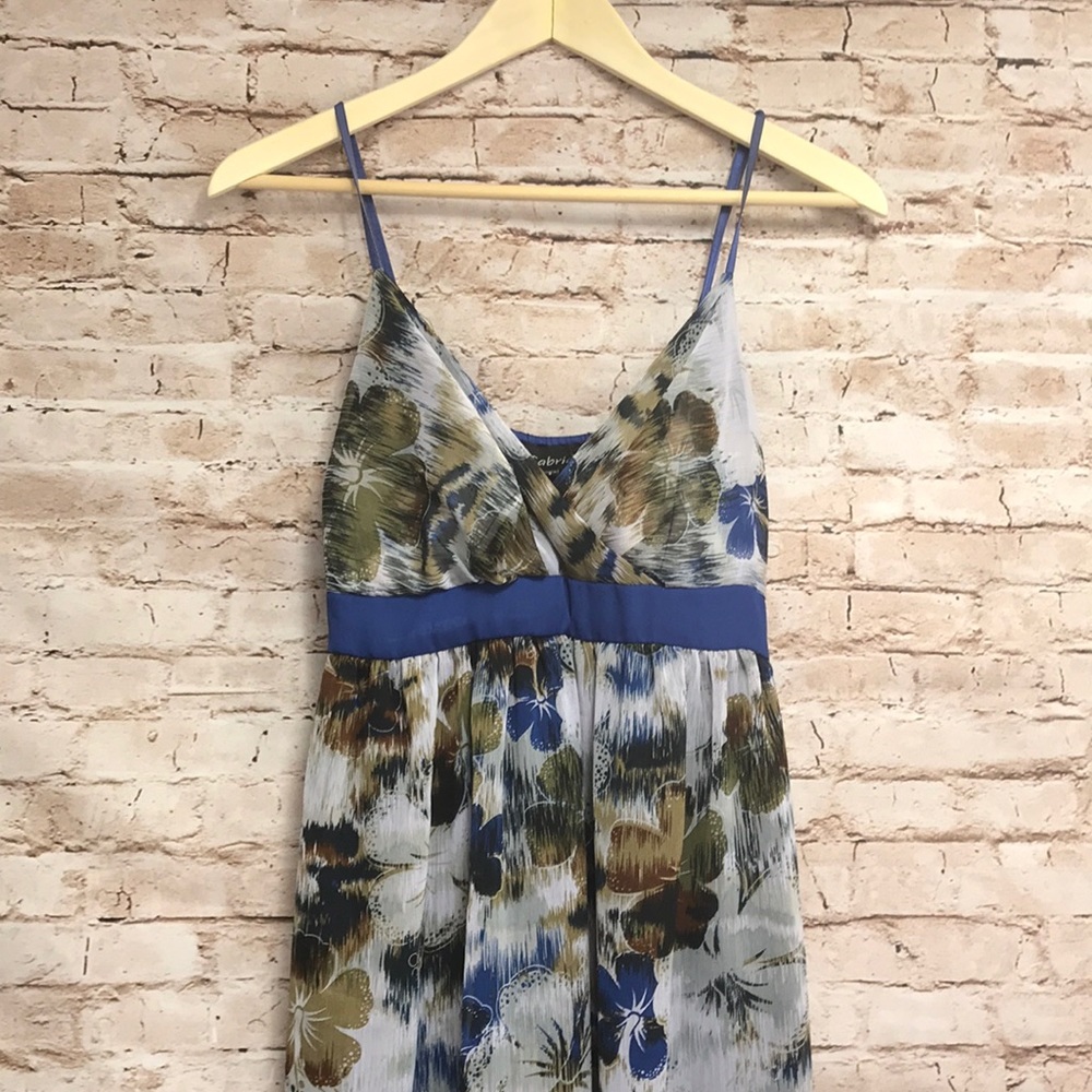 FLORAL MAXI DRESS